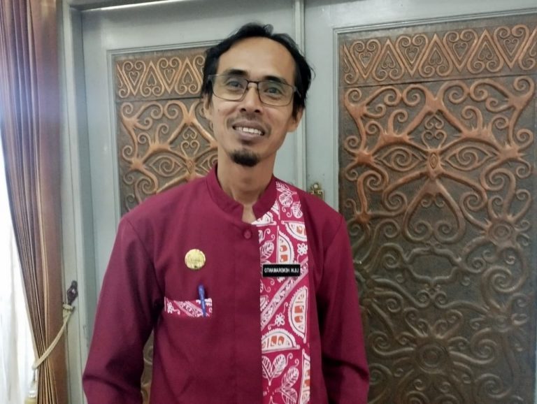 Kepala Desa Kota Bangun III, Lilik Hendrawanto.