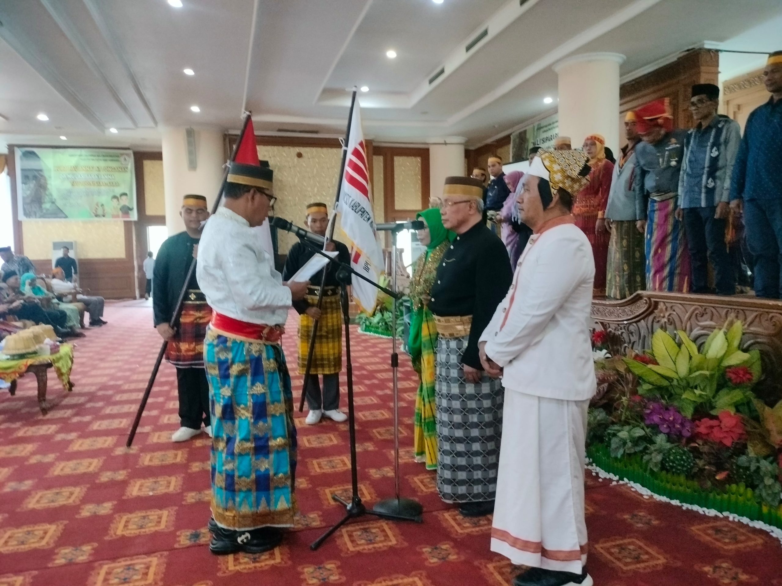 Prosesi pelantikan BPD KKSS Kukar perode 2024-2029. (Dialogis.co)