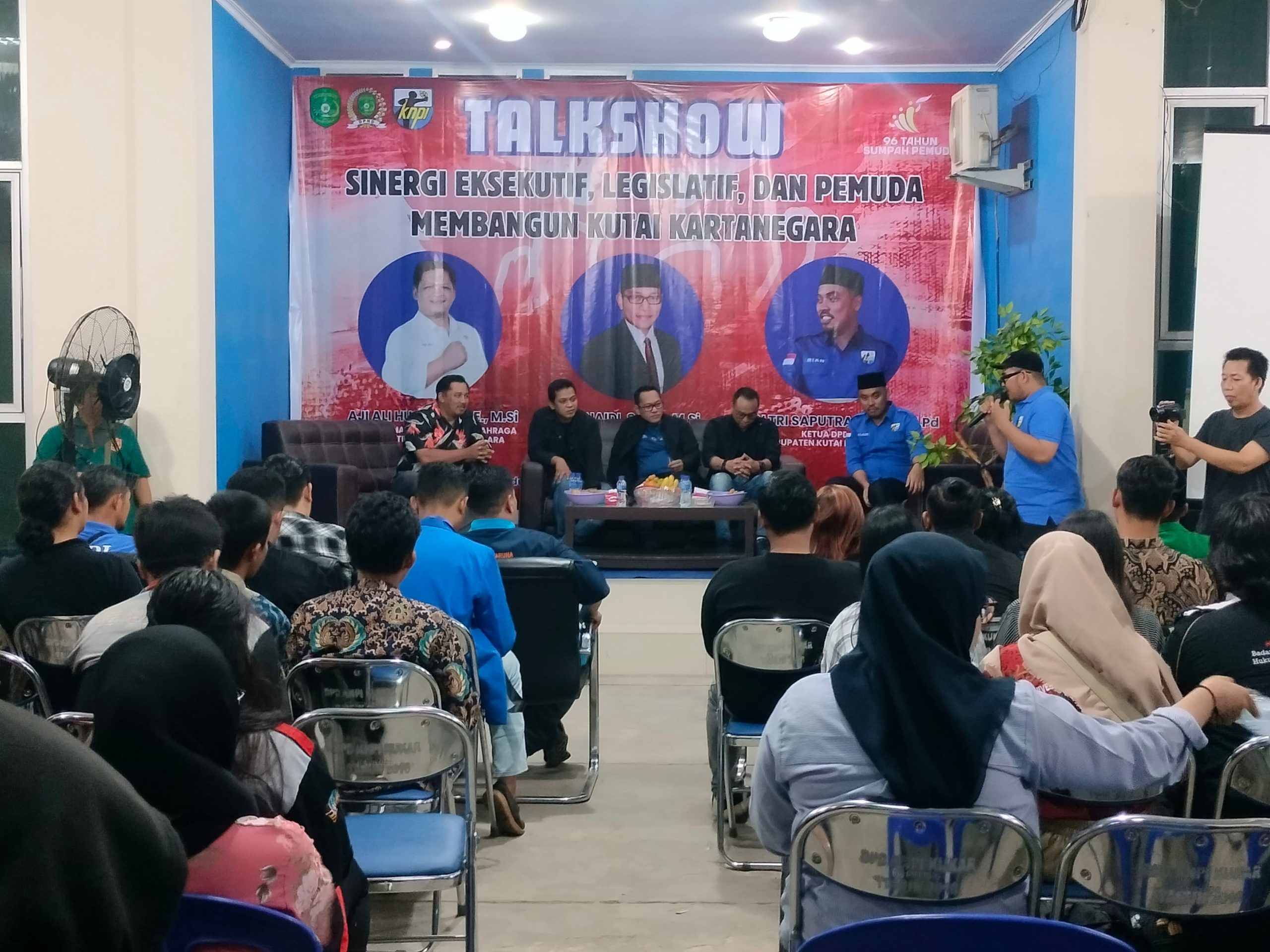 Talkshow Memperingati Hari Sumpah Pemuda ke-96, DPD KNPI Kukar (Dialogis.co).