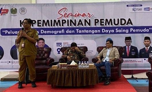 Suasana kegiatan seminar Dispora Kaltim di Kampus UINSI (istimewa).