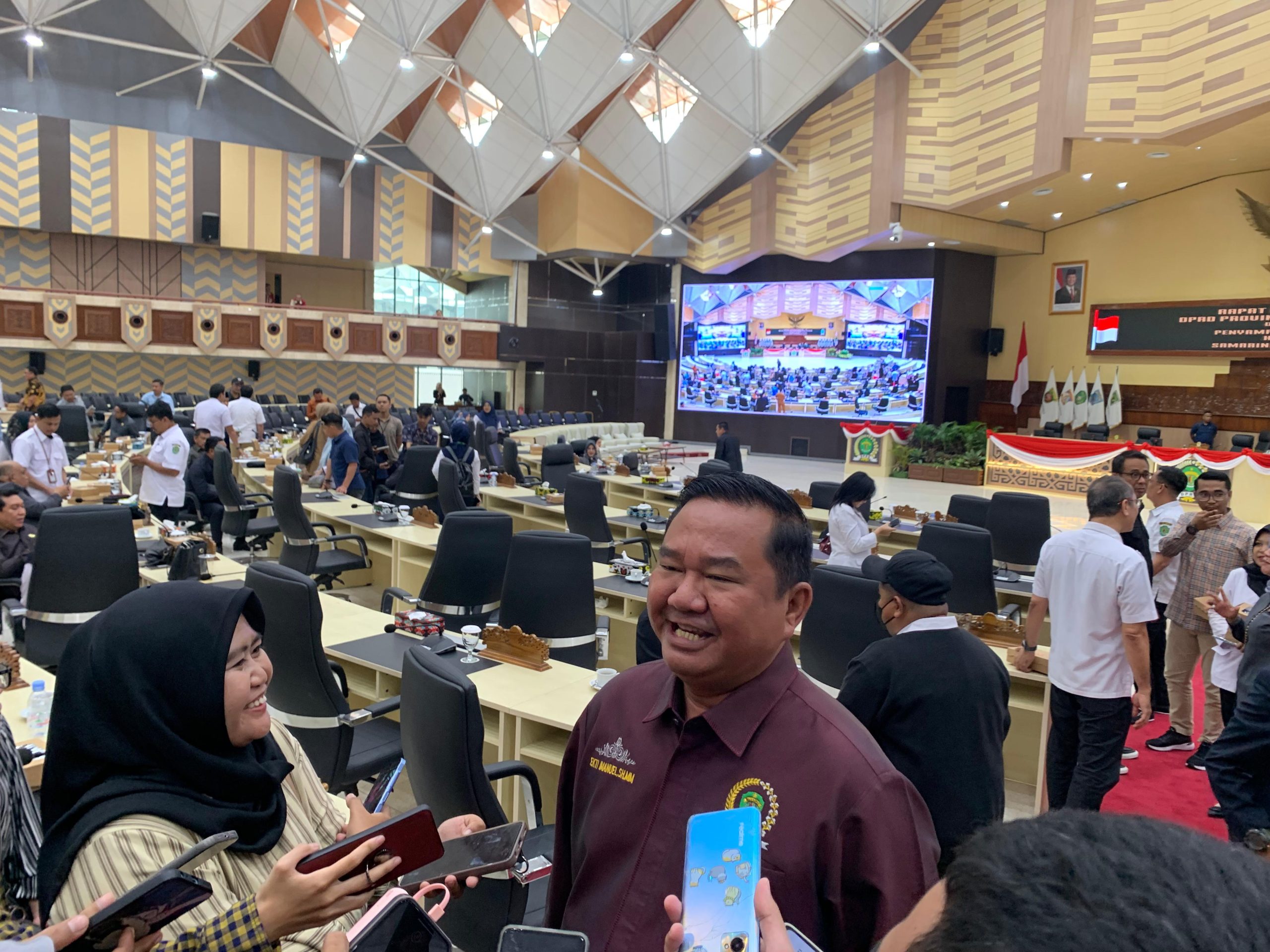 Wakil Ketua DPRD Kaltim, Ekti Imanuel.