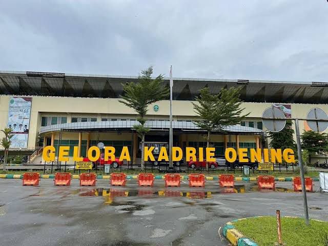 Halaman stadion Gelora Kadrie Oening Samarinda (istimewa).