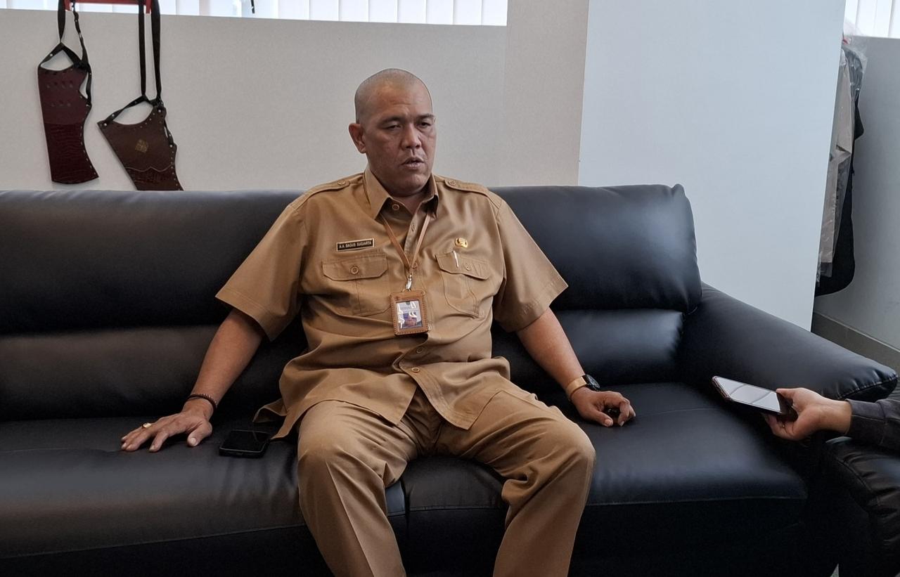 Kepala Bidang Pembudayaan Olahraga Dispora Kaltim, AA. Bagus Saputra Sugiarta.
