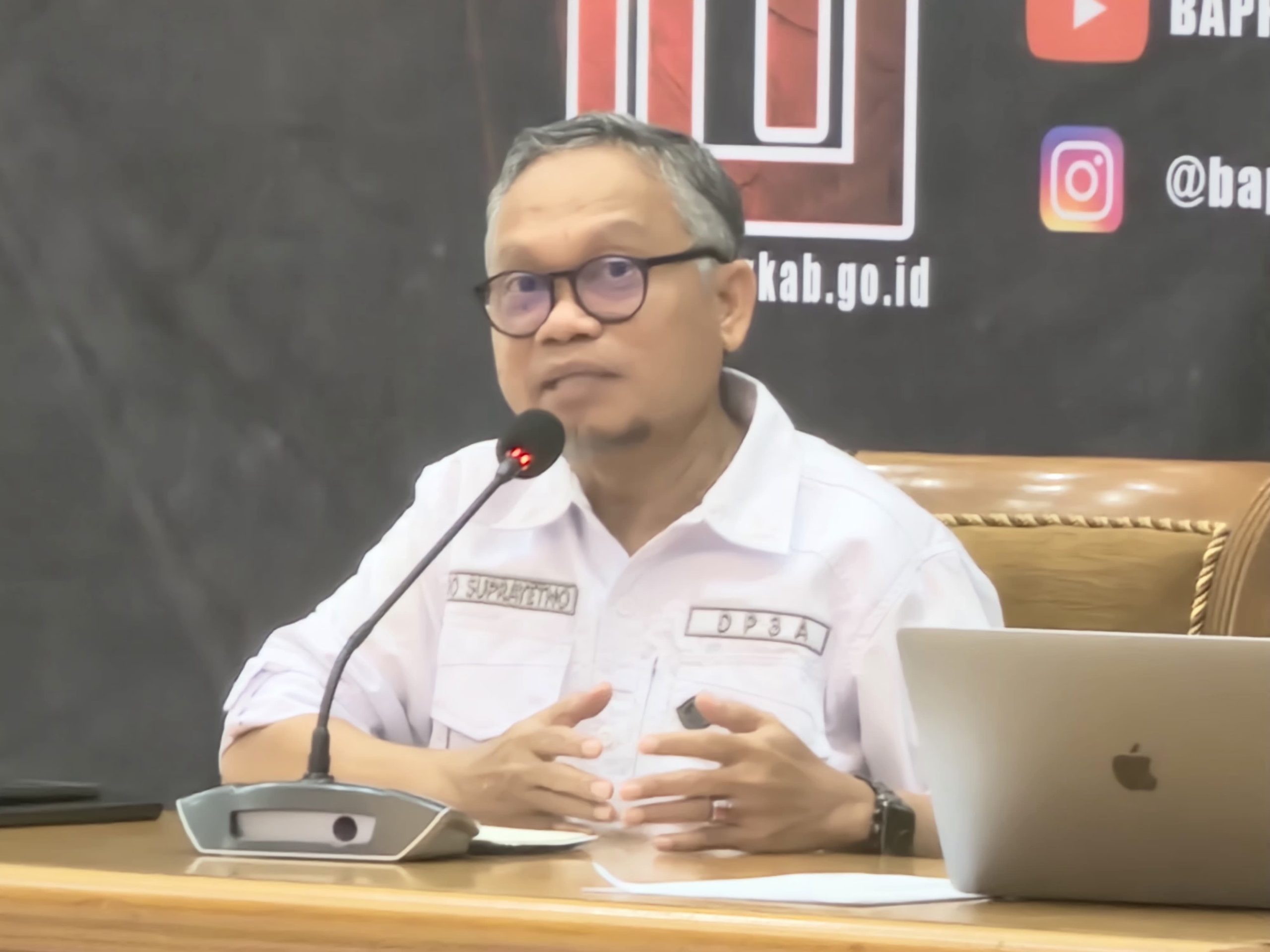 Plt. Kepala DP3A Kukar, Hero Suprayetno.