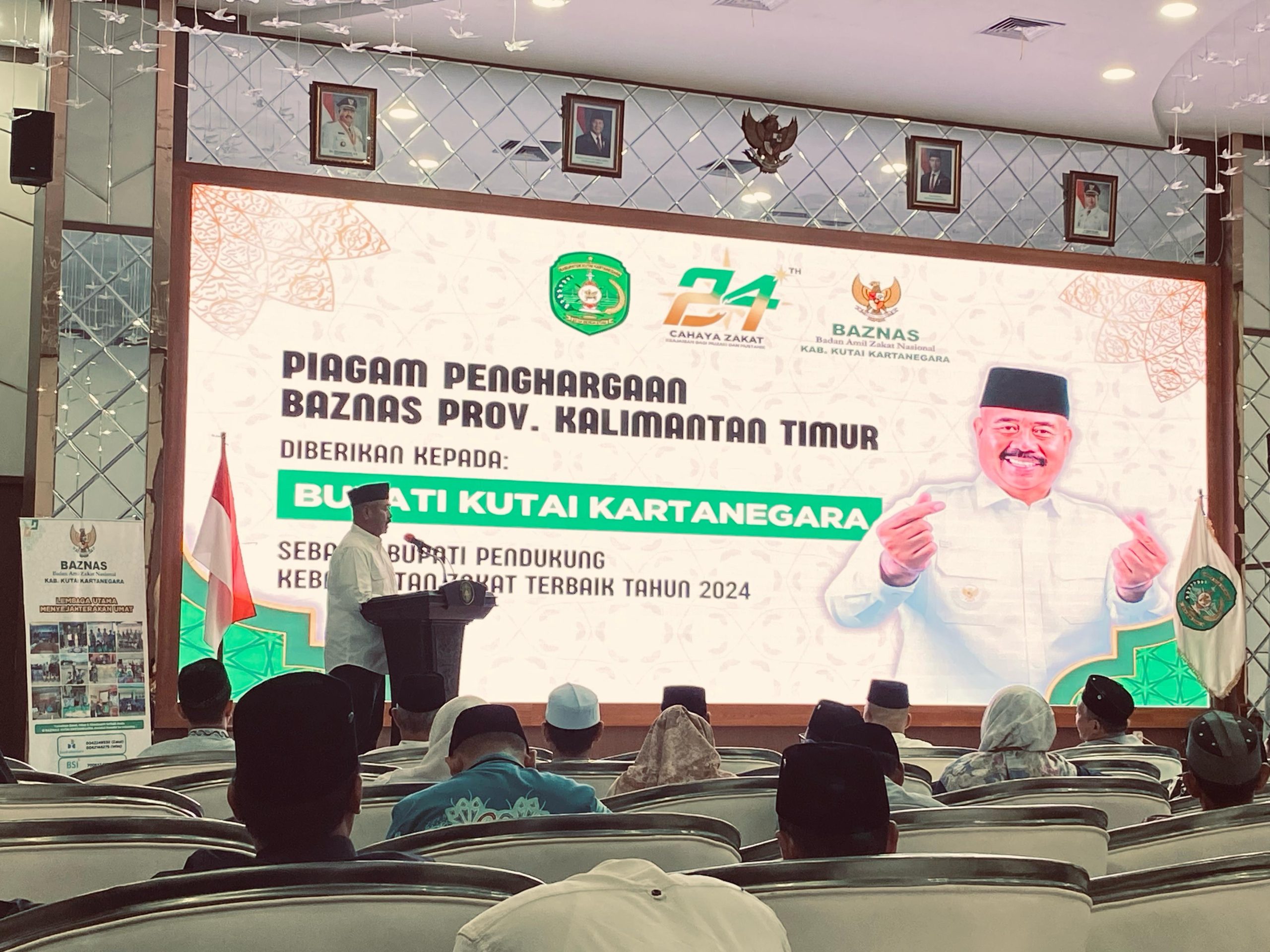 Sambutan Bupati Kukar, Edi Damansyah. (Dialogis.co)