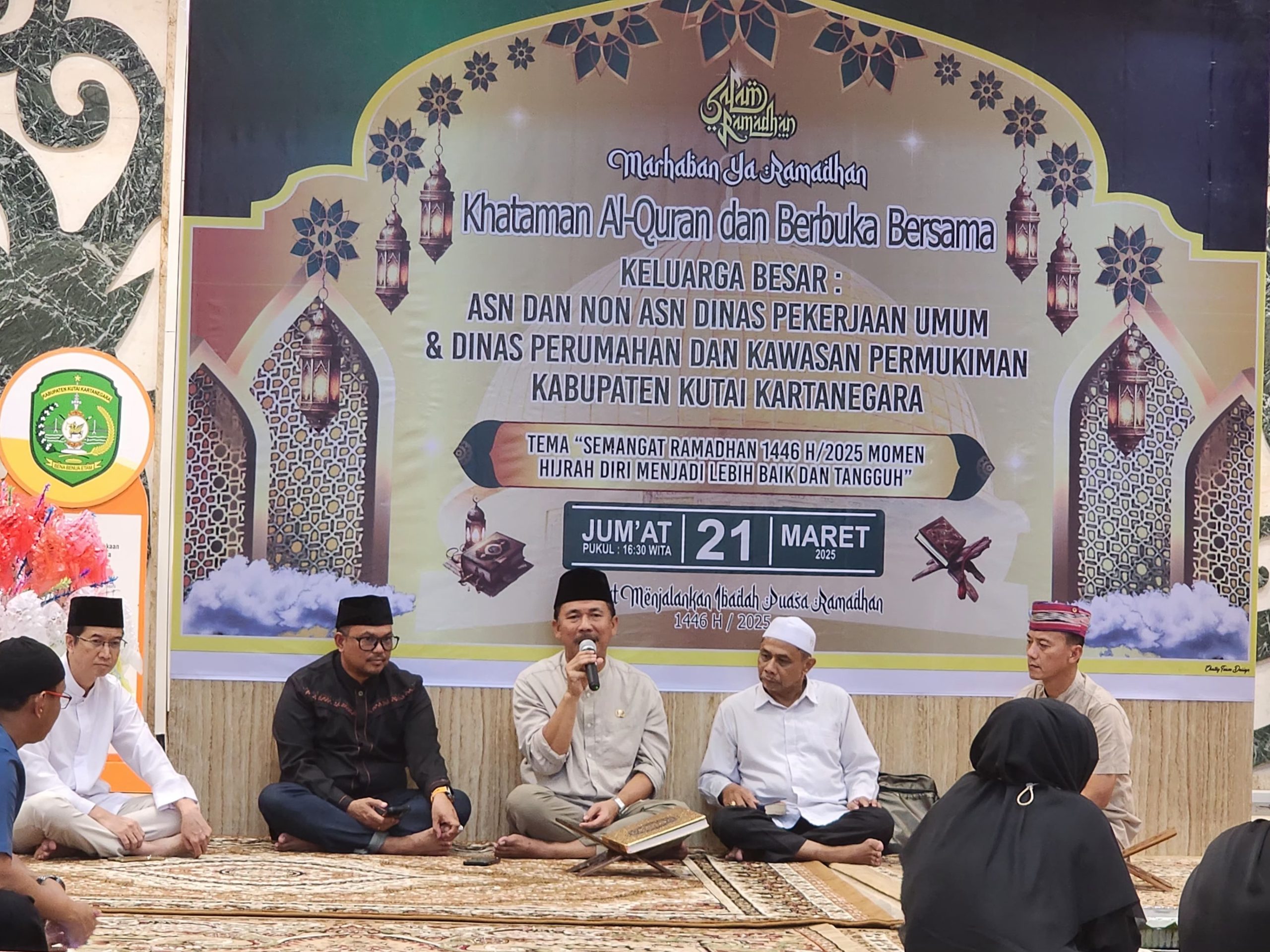Sambutan Sekda Kukar, Sunggono.