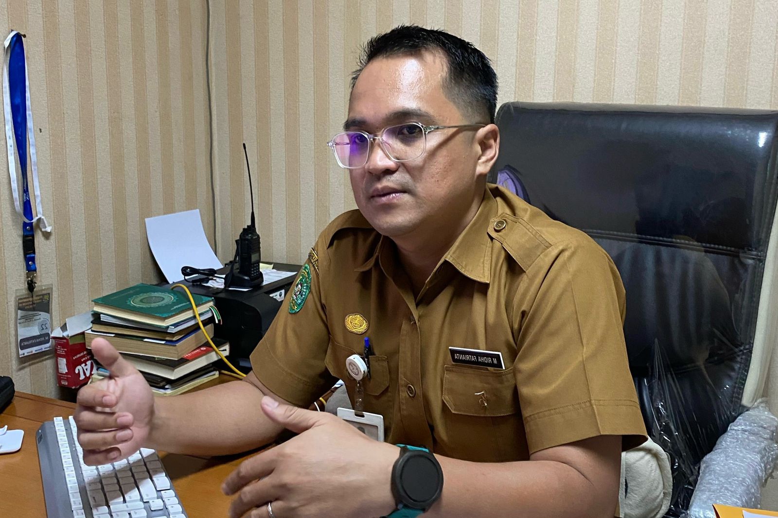 Kepala Bidang Pengembangan Destinasi Wisata Dispar Kukar, M. Ridha Fatrianta.