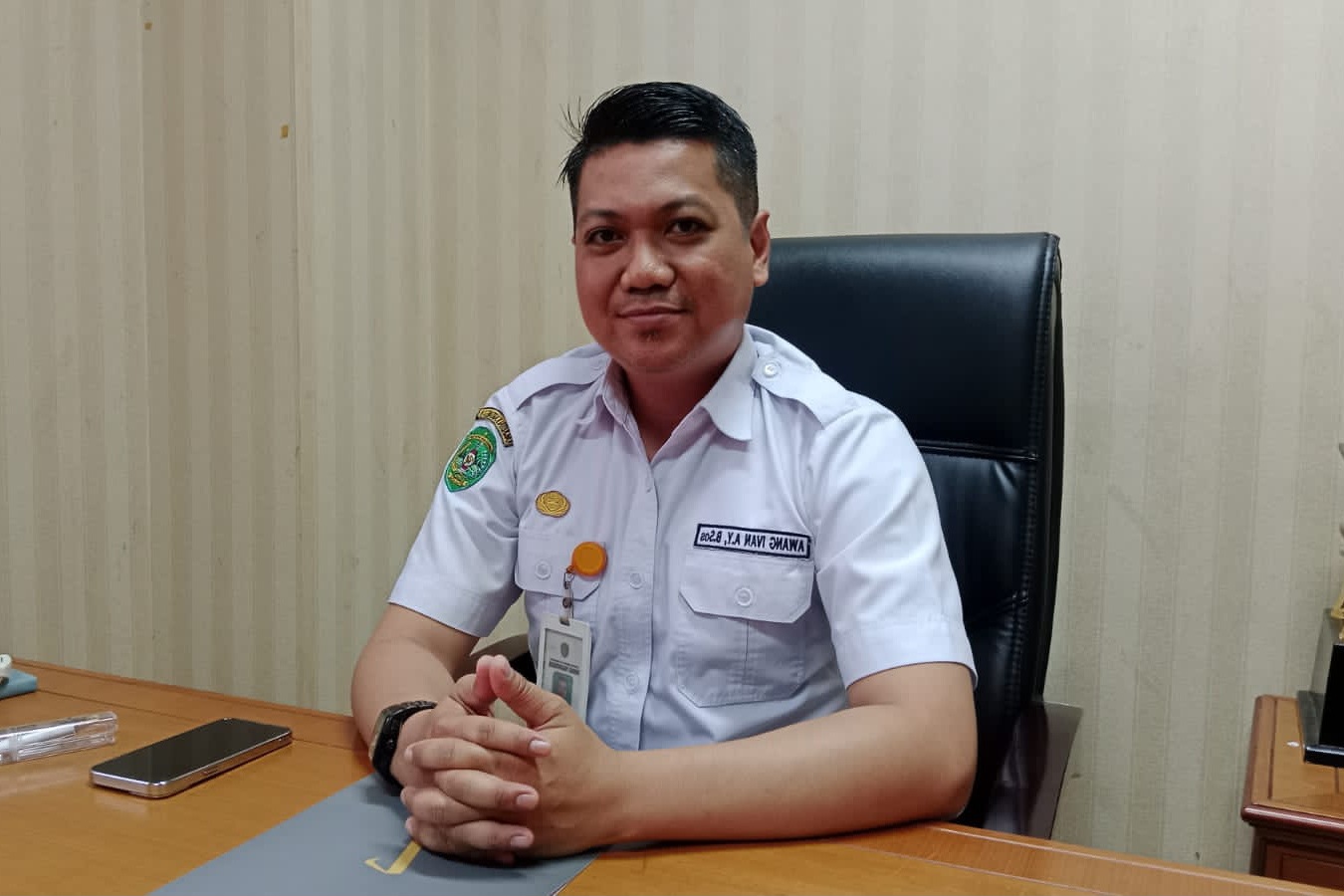 Plt. Kepala Bidang Pemasaran Dispar Kukar Awang Ivan Akhmad