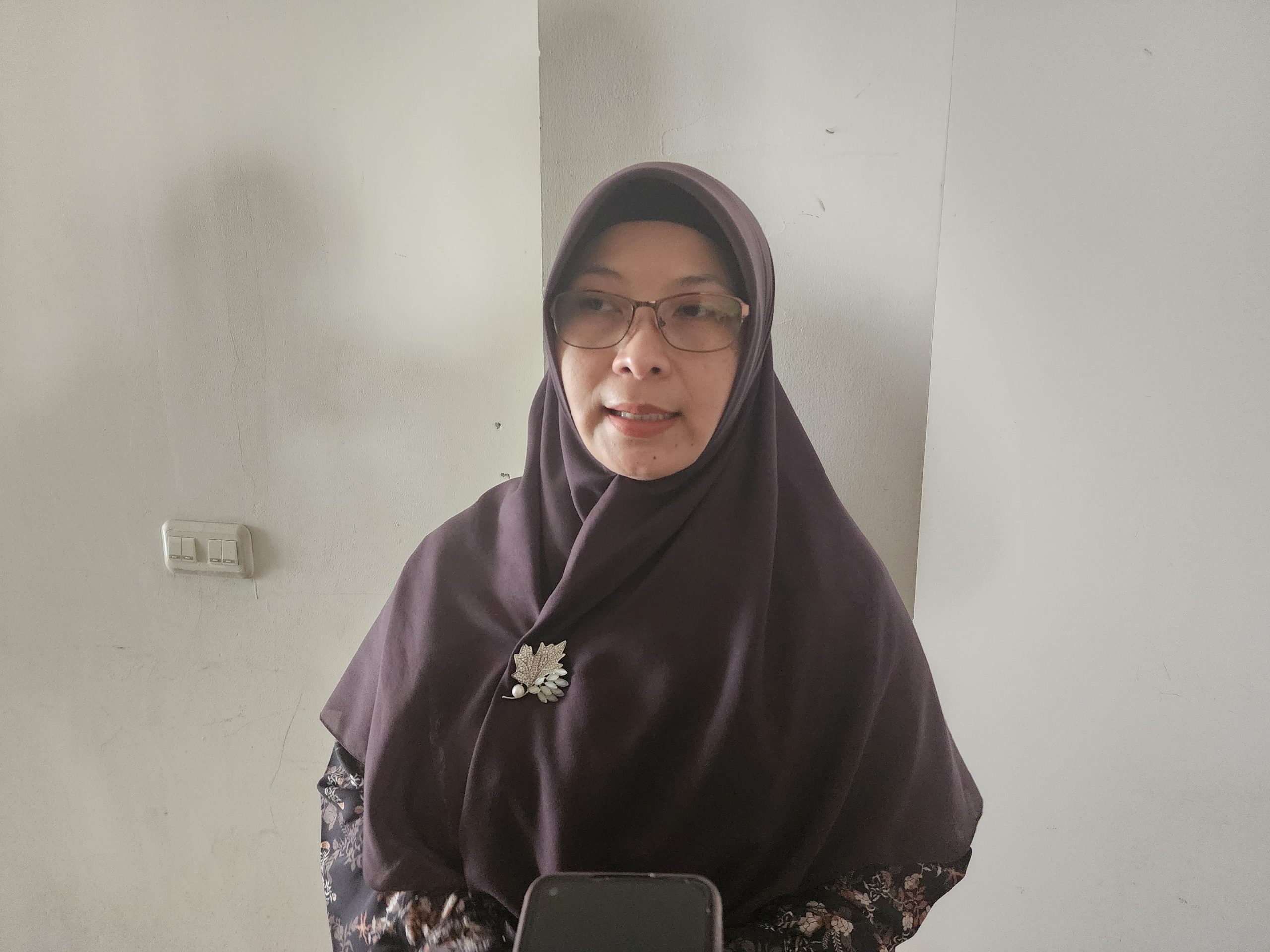 Plt Kepala Bidang SMP Disdikbud Kukar, Emy Rosana Saleh.