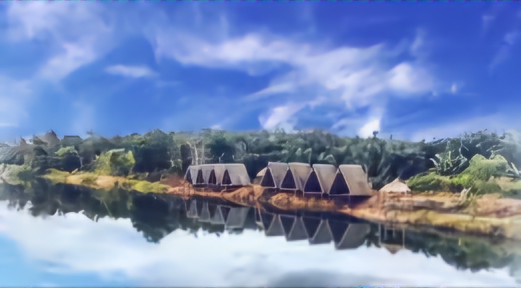 Ilustrasi Danau Kumbara.