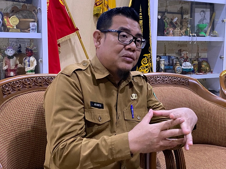 Arianto, Pelaksana Tugas Kepala Dinas Pariwisata Kukar.