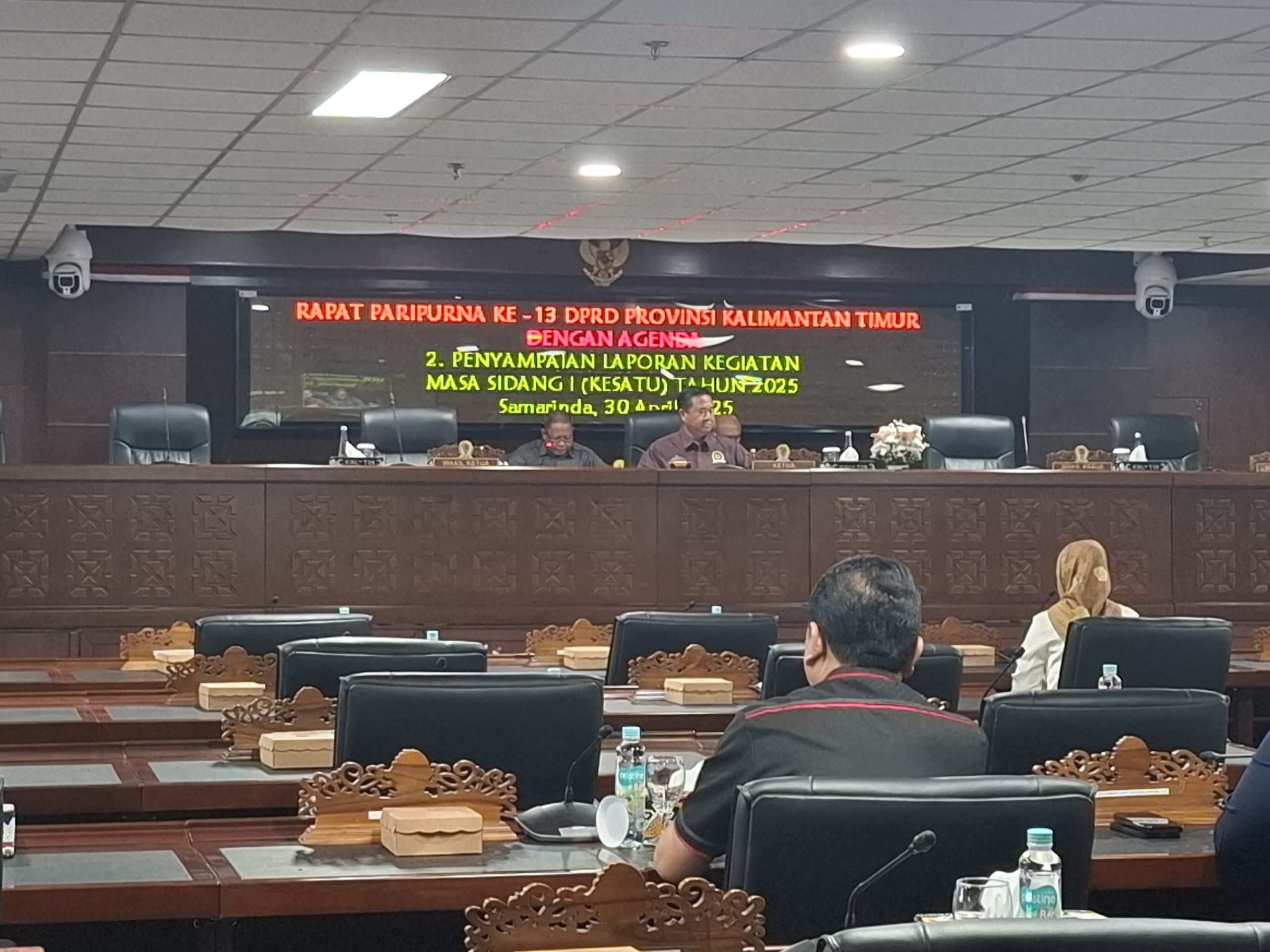 DPRD Kaltim Gelar Rapat Paripurna ke 13.