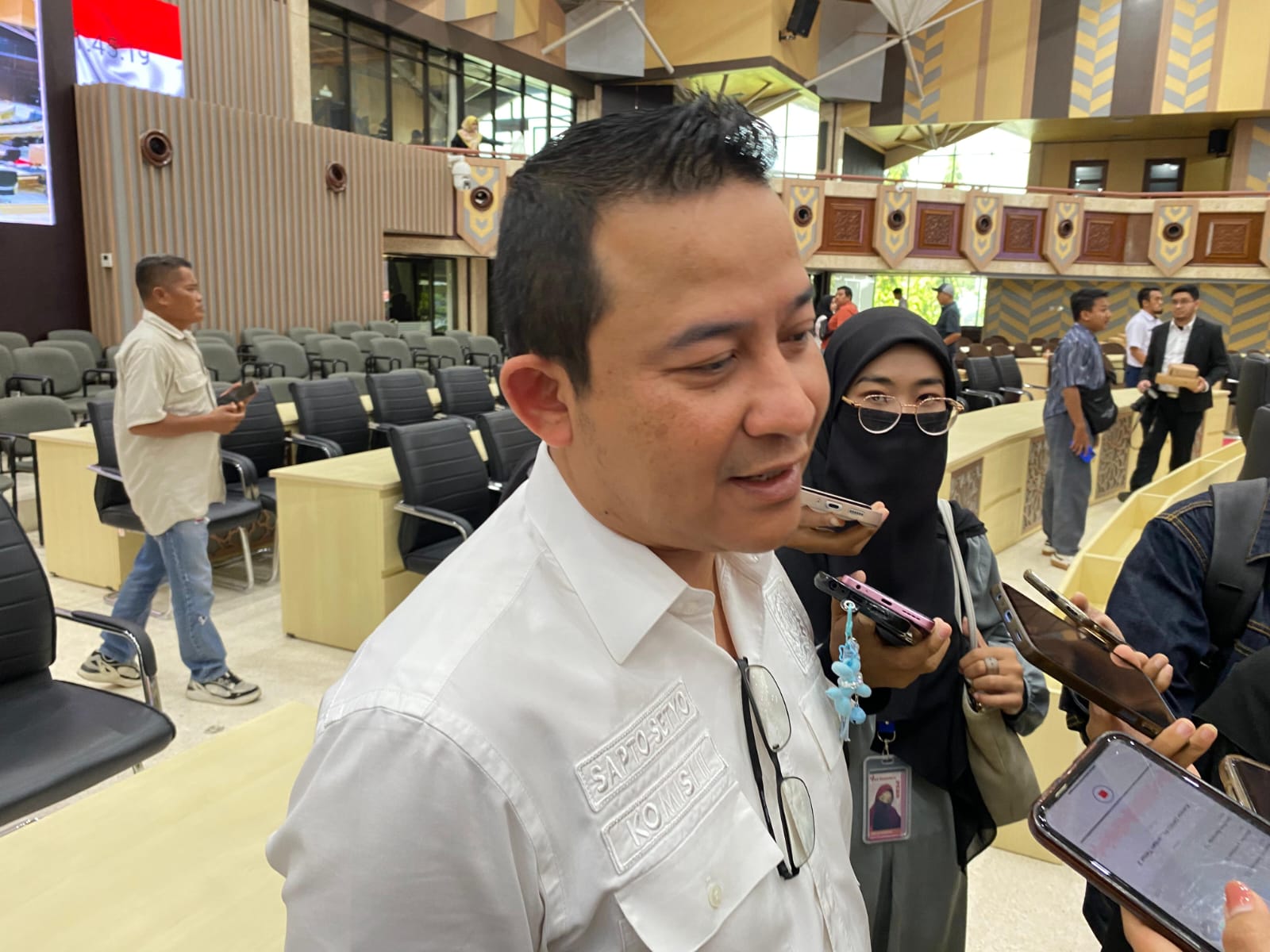 Sapto Setyo Pramono, Ketua Pengprov Ferkushi Kaltim yang juga Wakil Ketua Komisi II DPRD Kaltim.