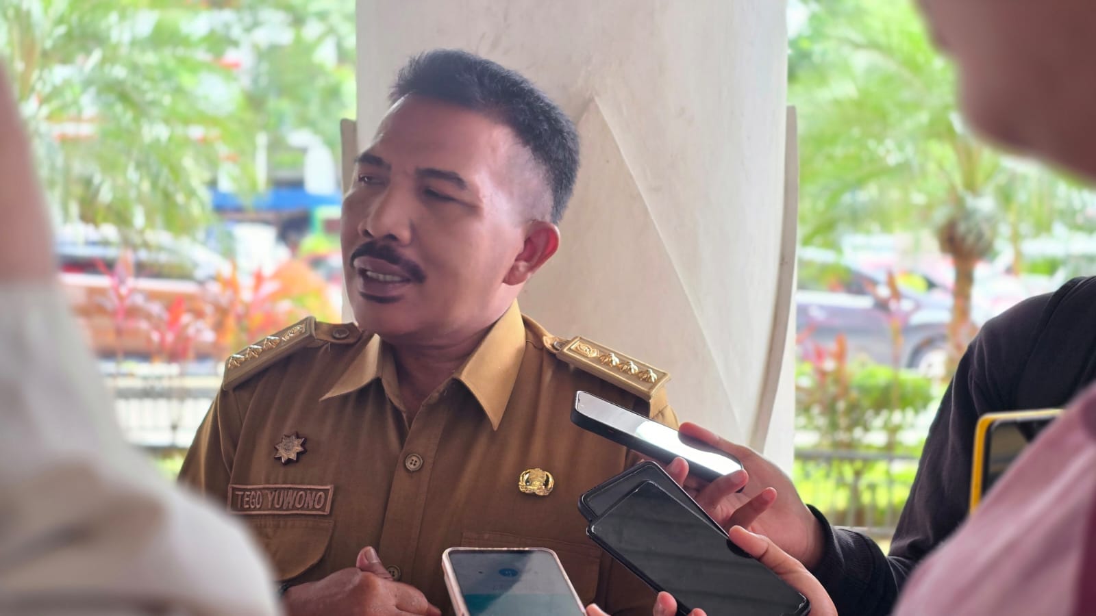 Camat Tenggarong Seberang, Tego Yuwono.