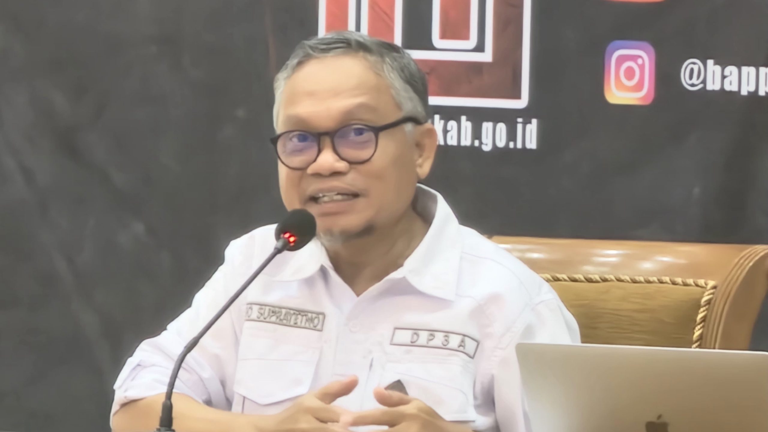 Plt. Kepala DP3A Kukar, Hero Suprayitno.