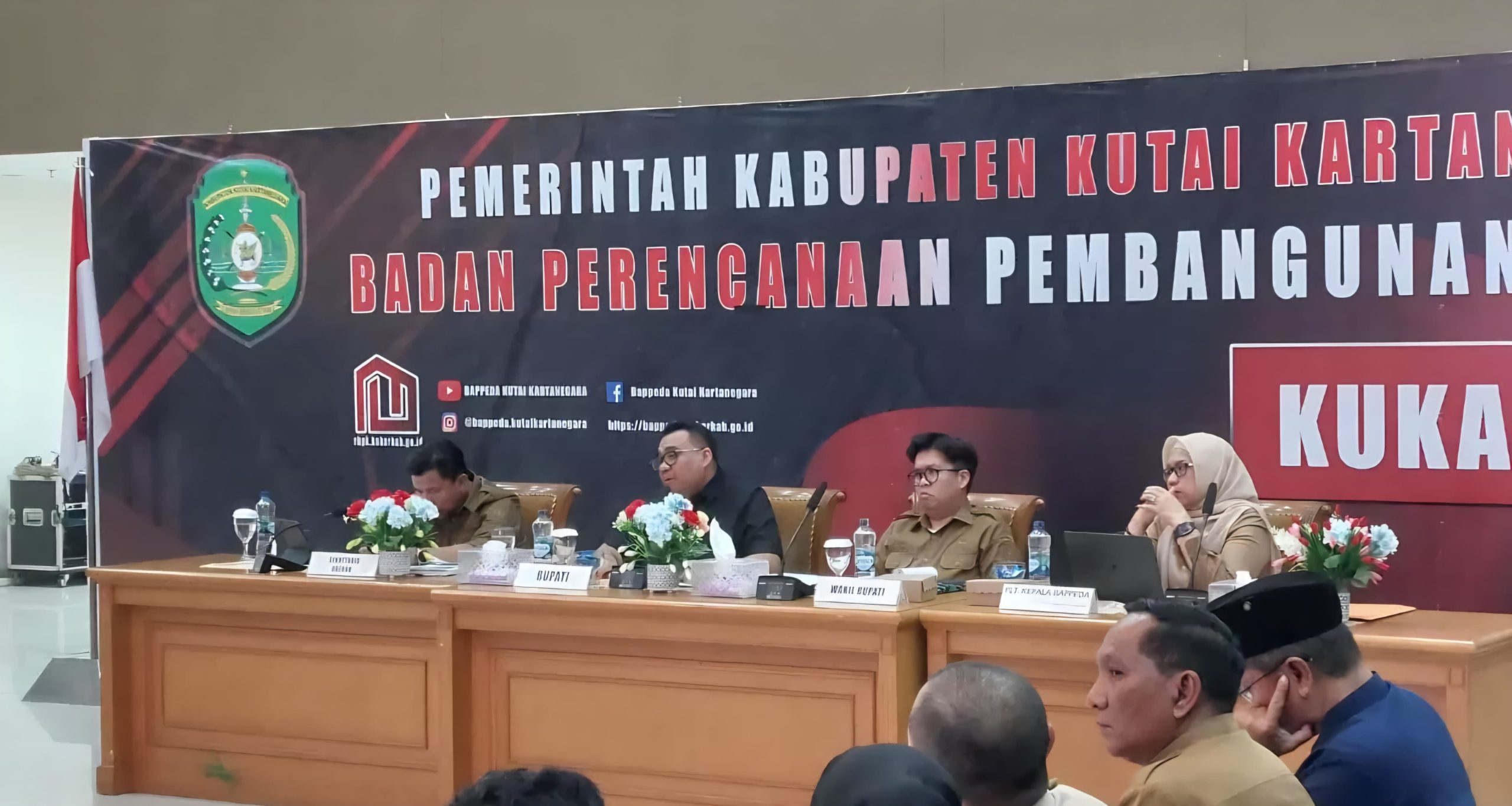 Bupati Kukar saat Rakor. (Istimewa)