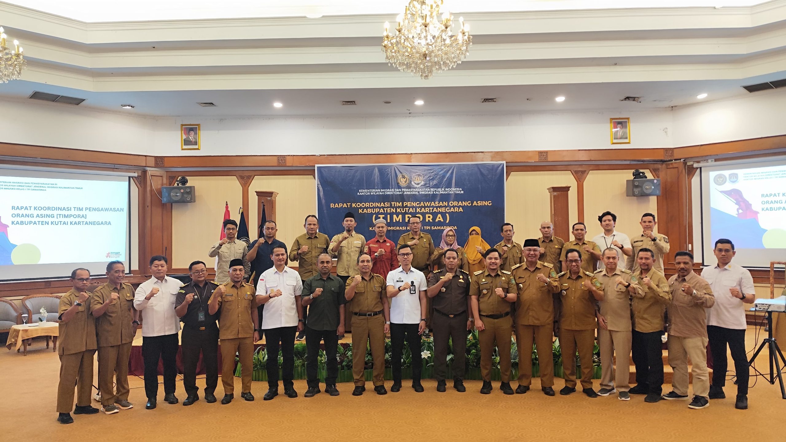 Pembukaan Rapat Timpora.