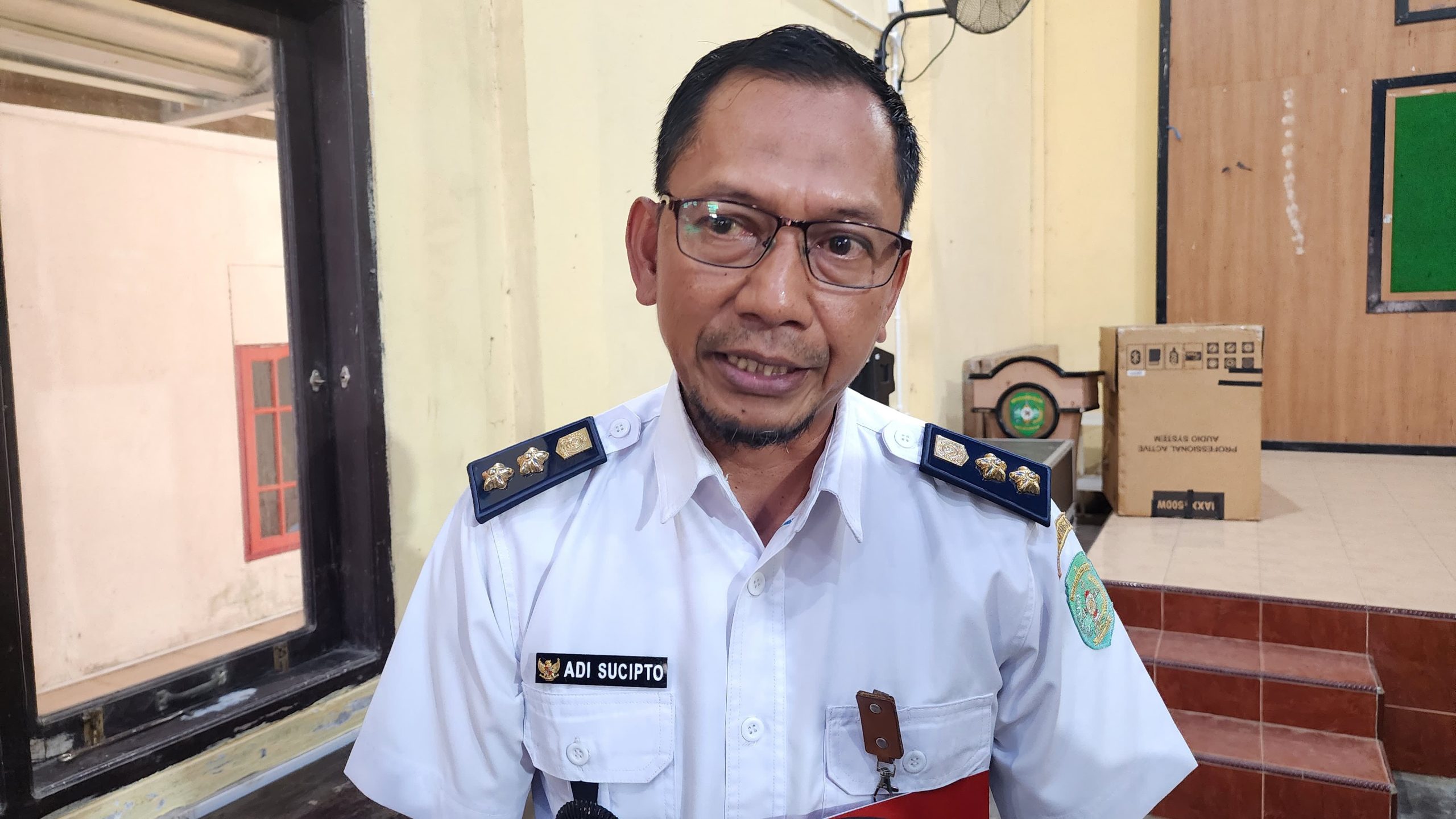 Kepala Desa Purwajaya, Adi Sucipto.