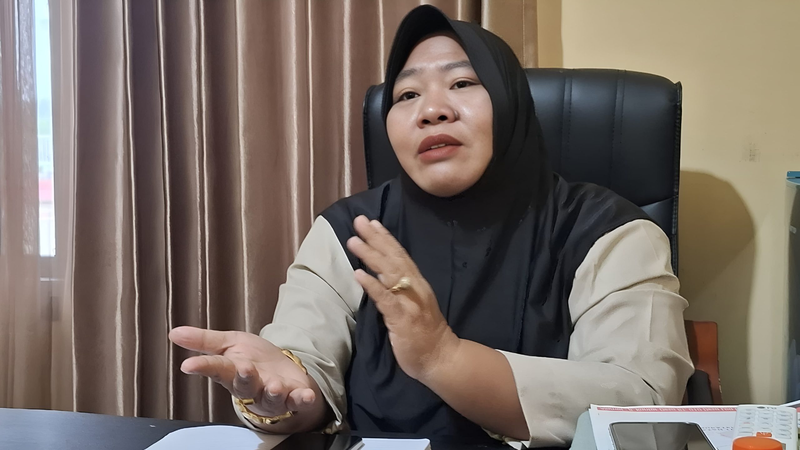 Kepala Desa Loa Ulung, Hermi Kuaria.