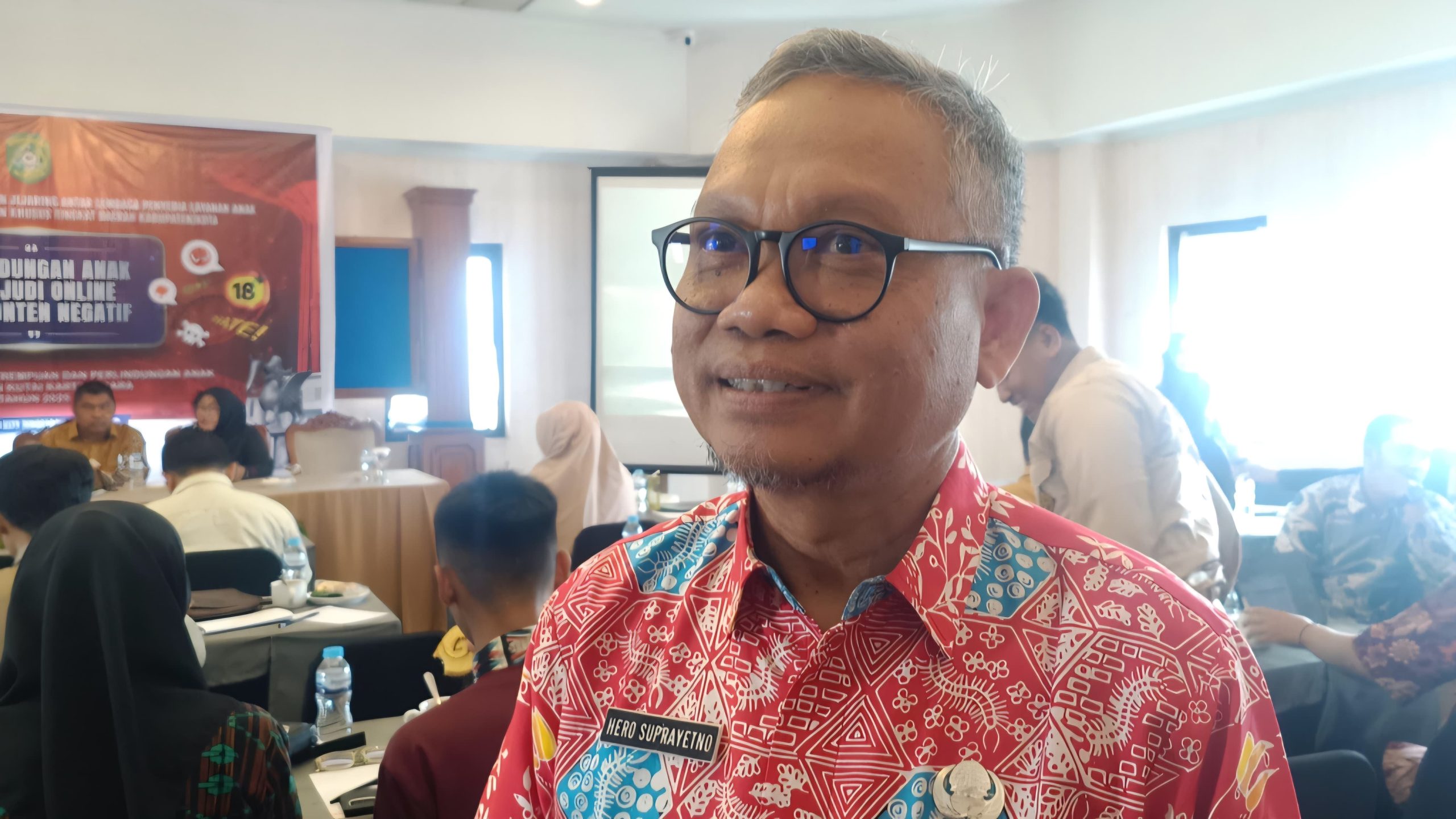 Plt. Kepala DP3A Kukar, Hero Suprayitno.