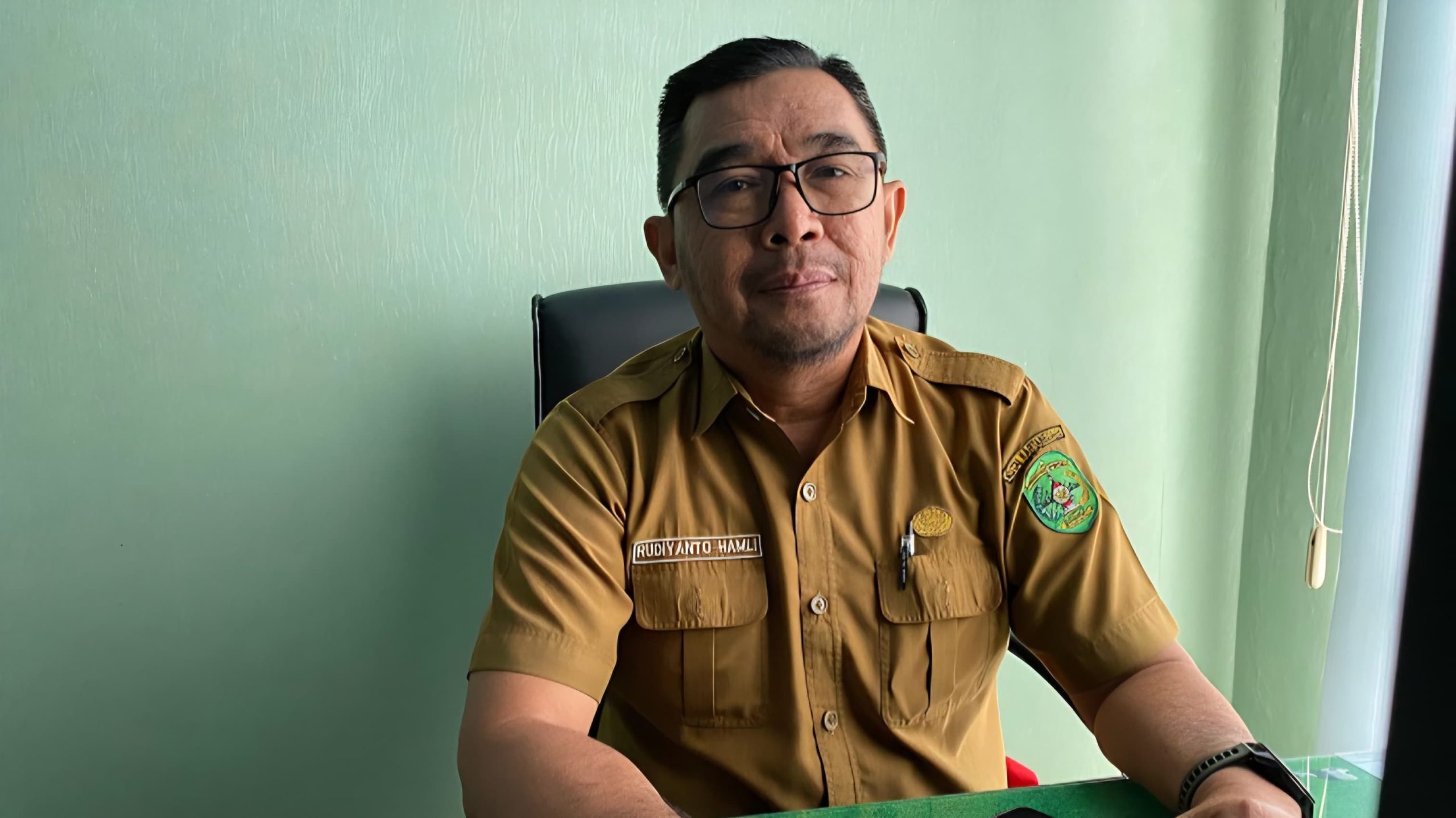 Kepala Bidang Perlindungan Perkebunan Disbun Kukar, Rudiyanto Hamli.