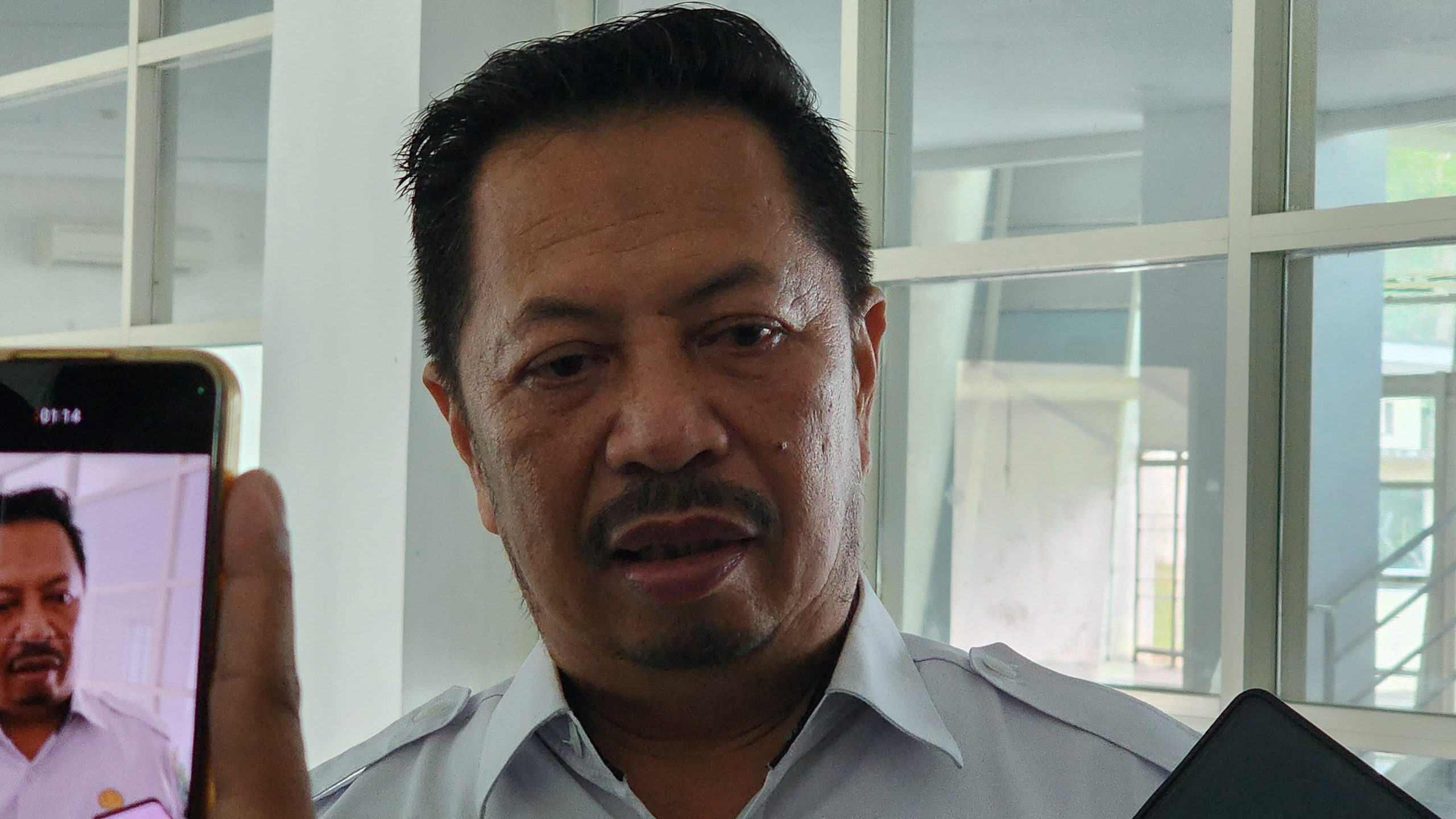 Plt Diskominfo Kukar, Solihin.