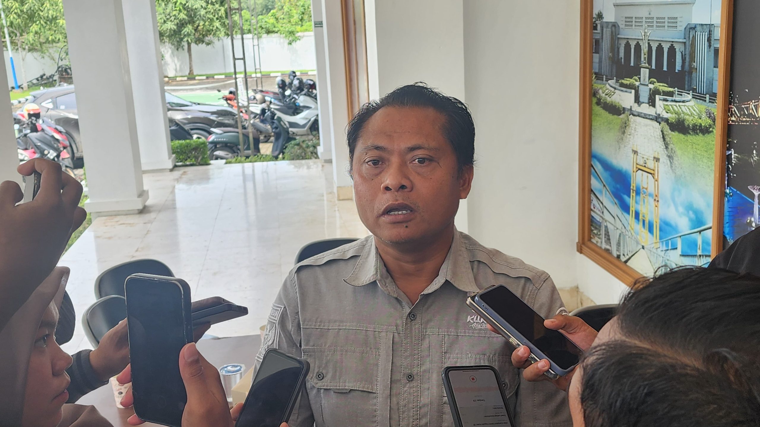 Sekretaris Dispar Kukar, Sugiarto.
