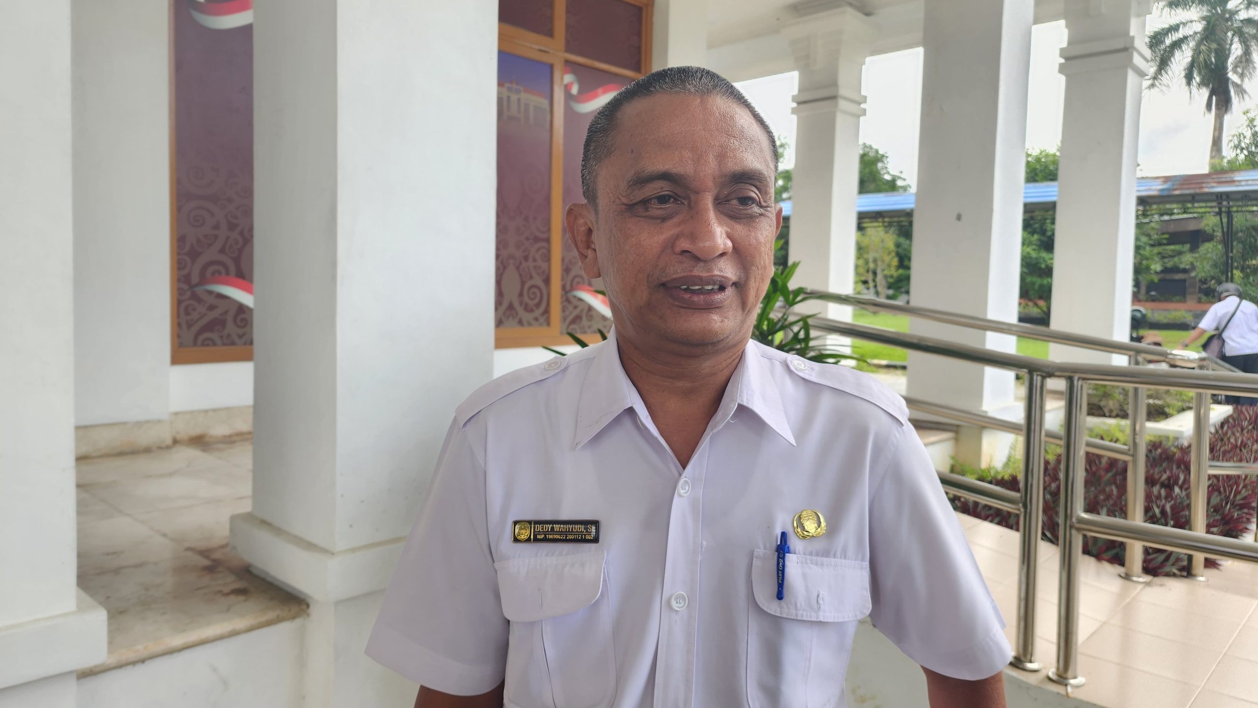 Kabid Pelestarian Koleksi Nasional dan Naskah Kuno Diarpus Kukar, Dedi Wahyudi.