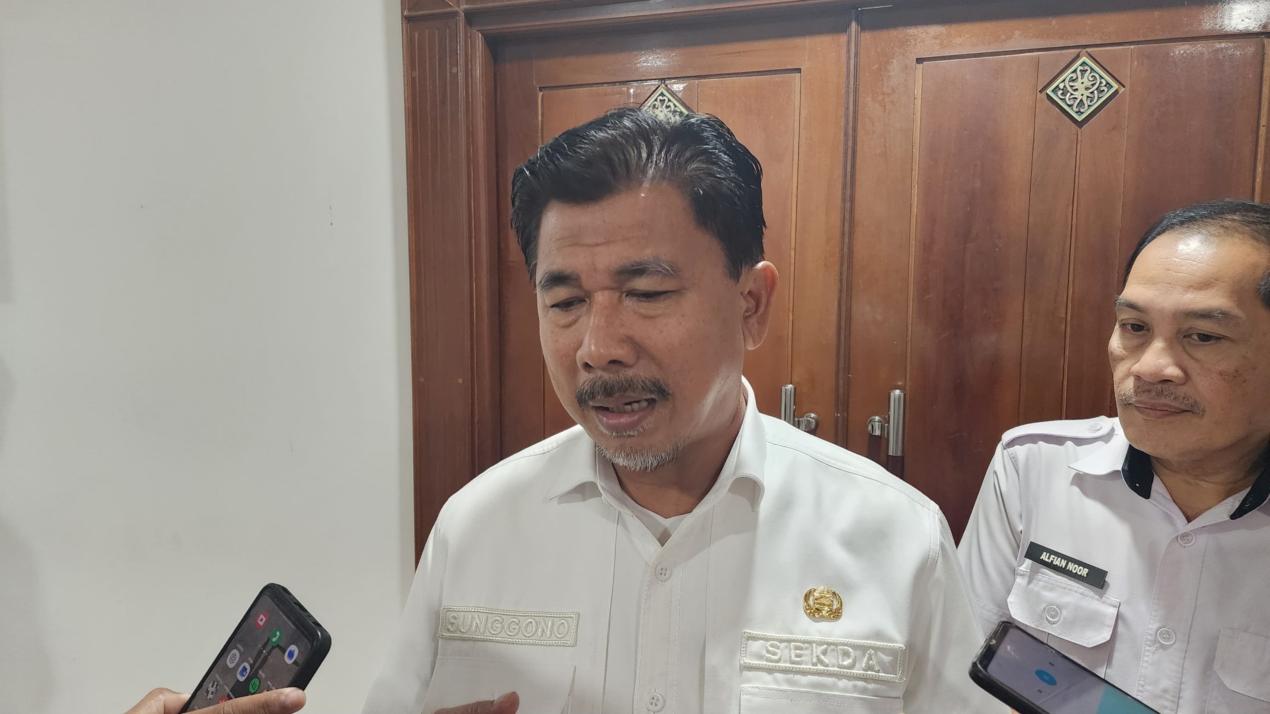 Sekda Kukar, Sunggono.