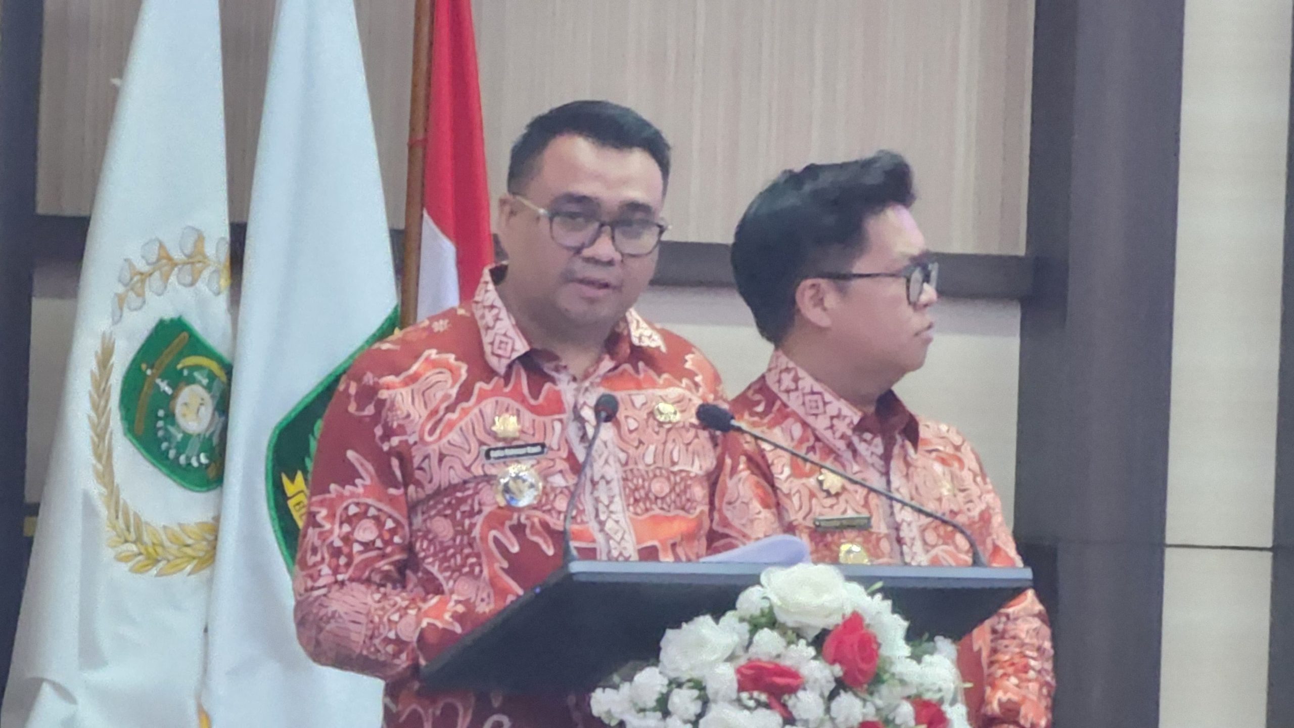 Bupati dan Wakil Bupati Kukar, Aulia Rahman Basri dan Rendi Solihin Pidato Pertama di DPRD Kukar.