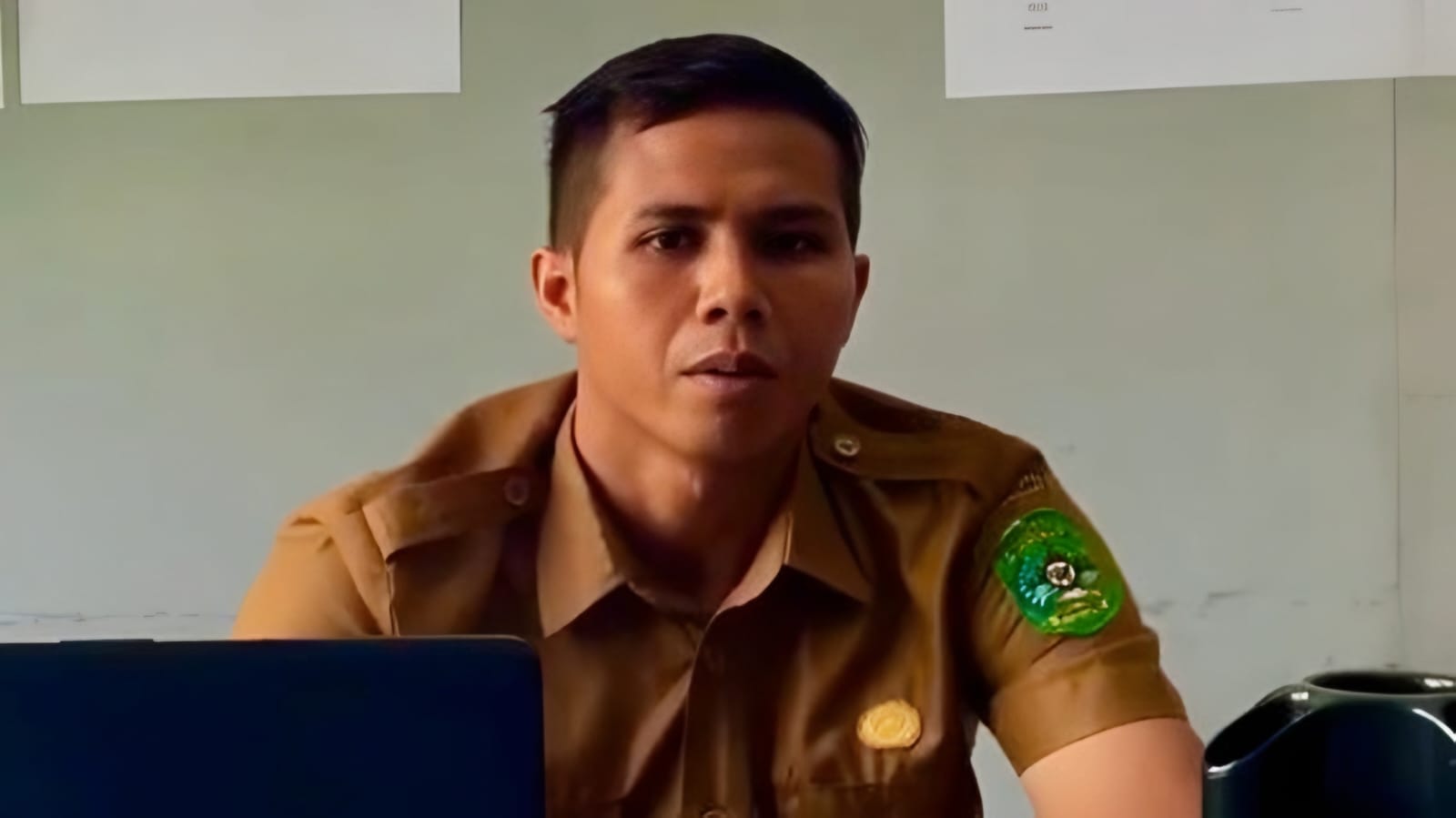 Kepala Desa Lebaho Ulak, Imansyah. (Istimewa)