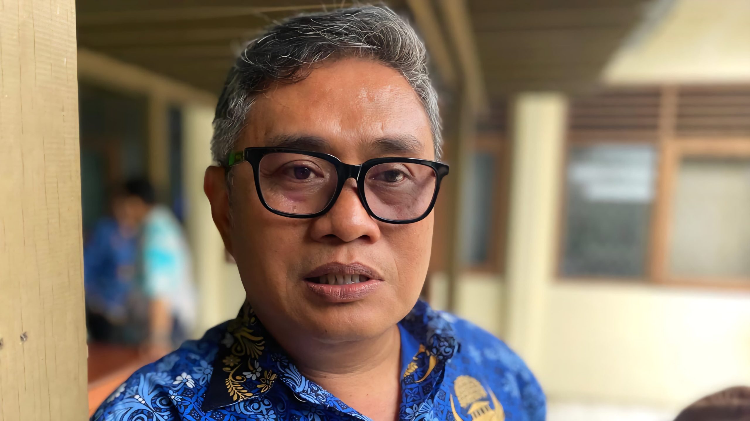 Sekretaris DLHK Kukar, Taufik.