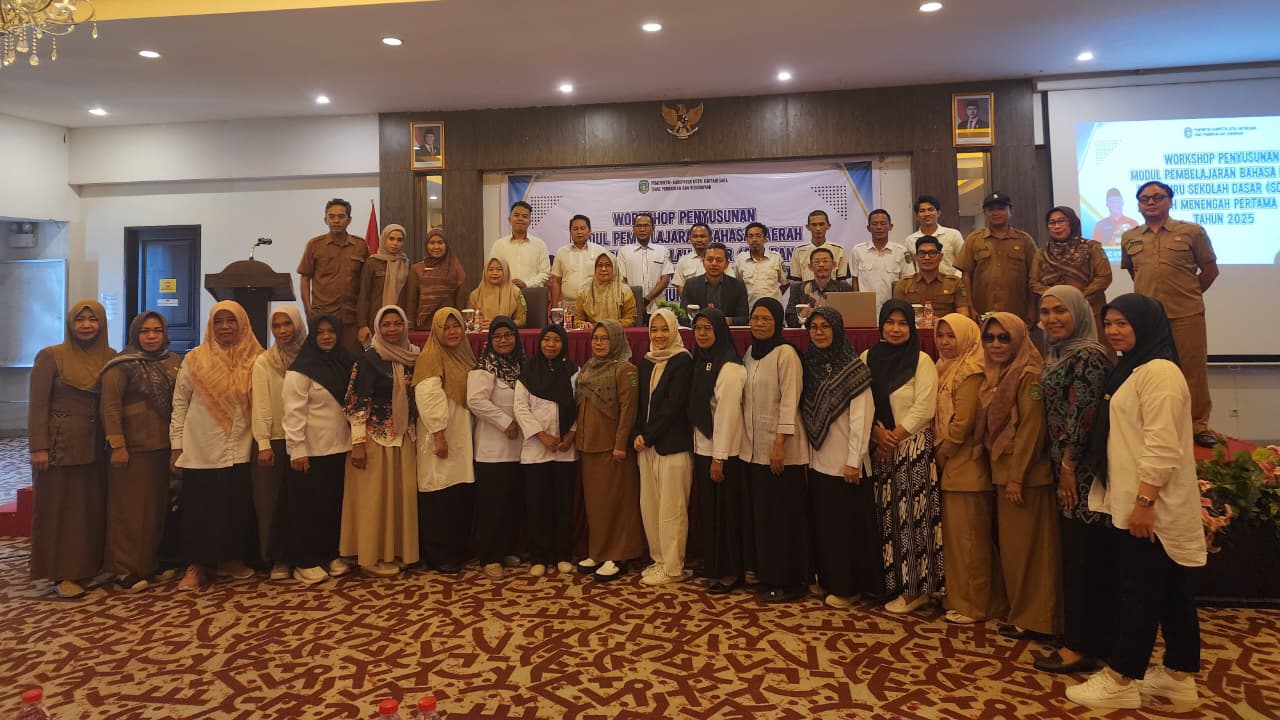 Giat Pembukaan Workshop Penyusunan Modul Pembelajaran Bahasa Daerah bagi Guru SD.
