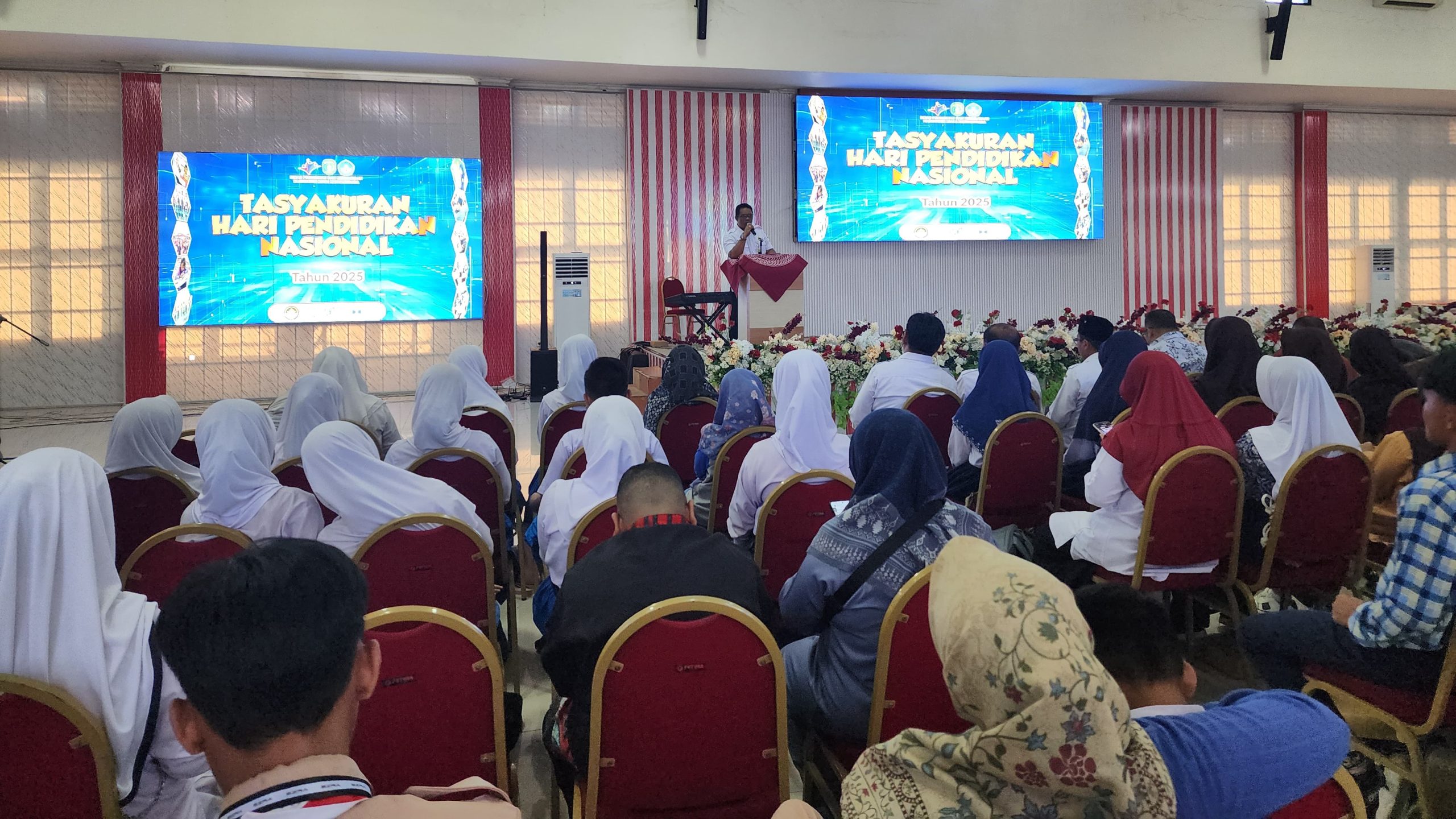 Sambutan Kepala Disdikbud Kukar, Thaihid Afrillia Noor.