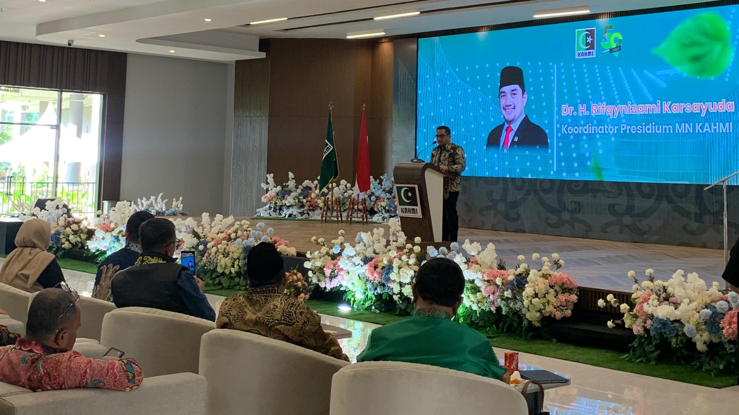 Koordinator Presidium Majelis Nasional KAHMI, Dr. Muhammad Rifqinizamy Karsayuda.