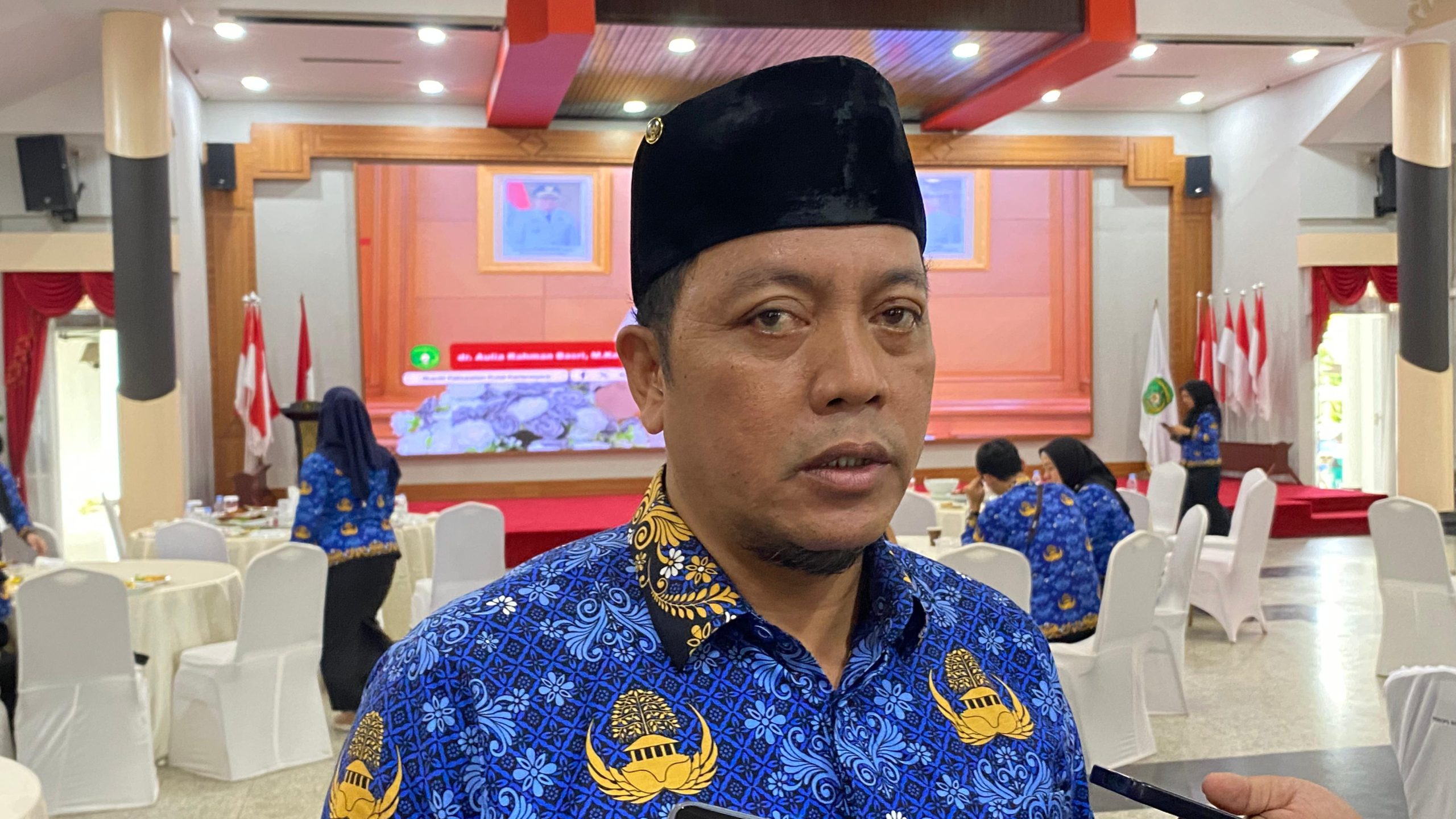 Plt Kepala Disperindag Kukar, Sayid Fathullah.