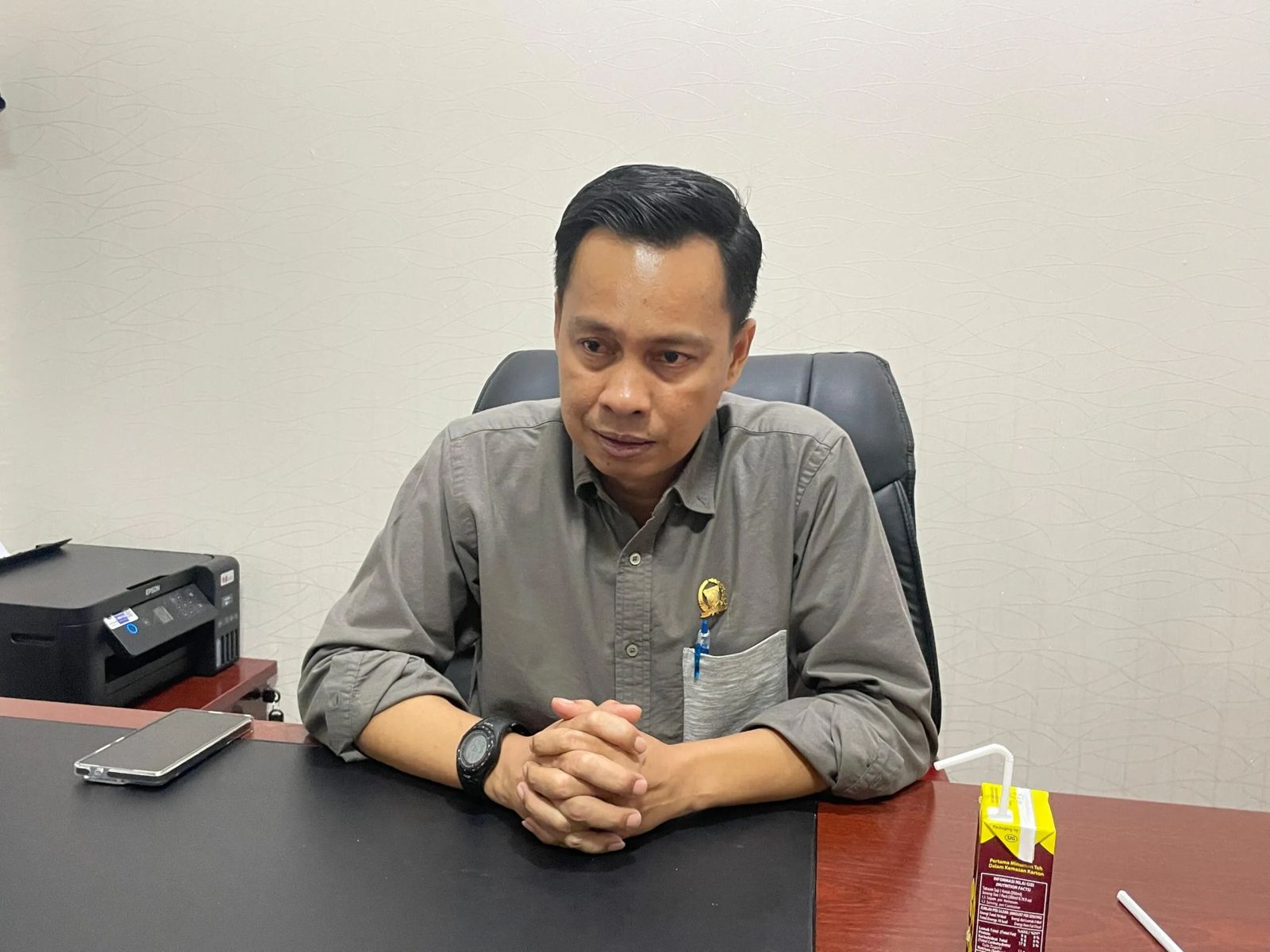 Sekretaris Komisi I DPRD Kota Samarinda, Ronal Stephen Lonteng.