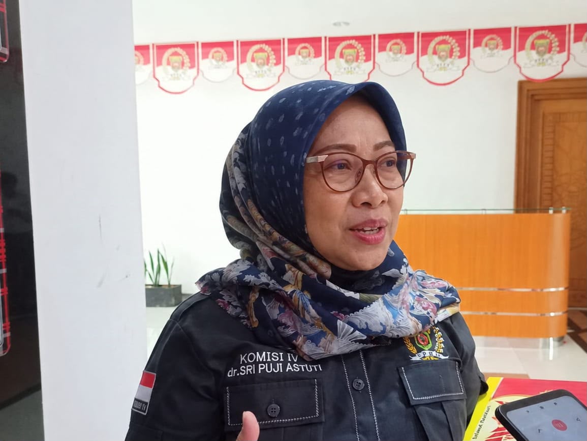 Wakil Ketua Komisi IV DPRD Samarinda, Sri Puji Astuti.