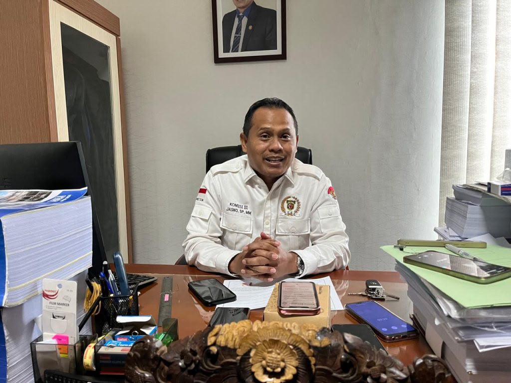 Anggota Komisi III DPRD Samarinda, Jasno.