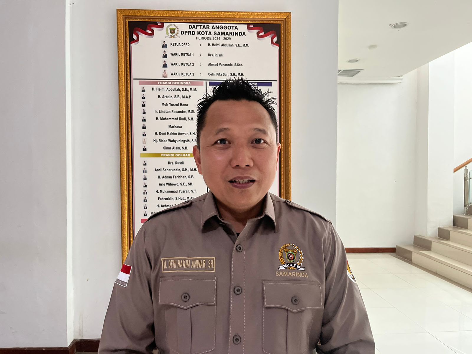 Ketua Komisi III DPRD Kota Samarinda, Deni Hakim Anwar.
