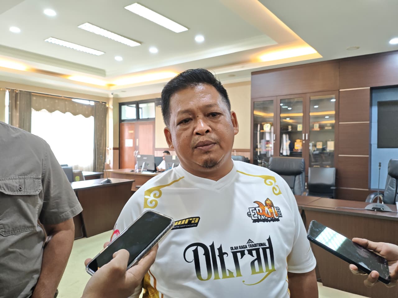 Kepala Dispora Kukar, Aji Ali Husni.
