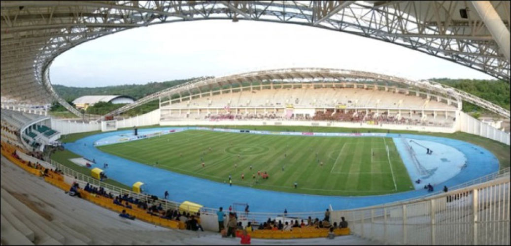 Veneu Lapangan Sepak Bola Stadion Aji Imbut, Tenggarong Seberang. (Istimewa)